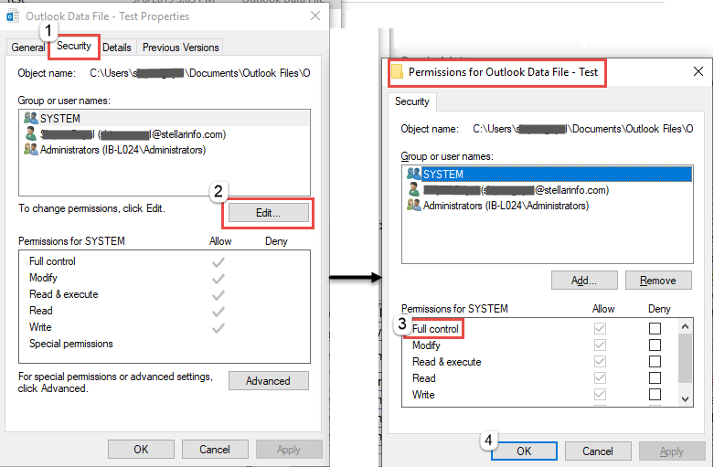 Различные способы исправить Outlook не может предоставить общий доступ к PST-файлу